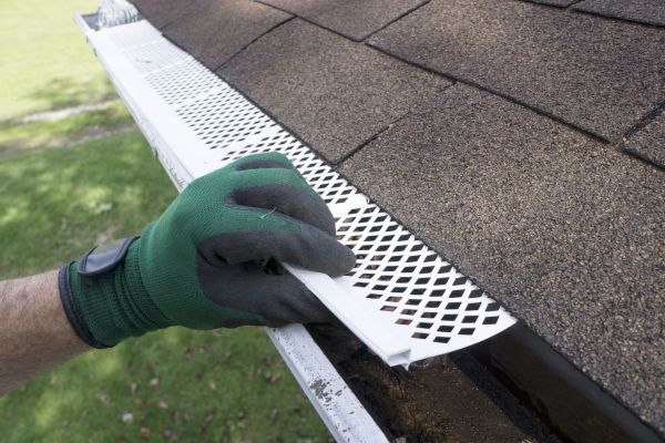 Gutter Filter Installation in Webster